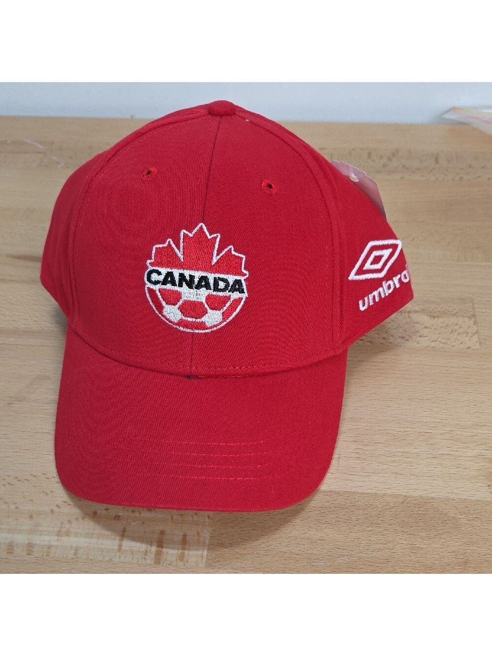 Umbro Canada Red Soccer Hat Kids